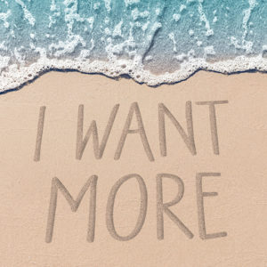 Beach I want more